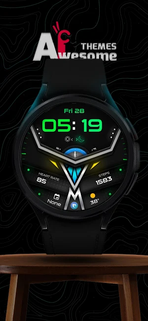 RAPTOR - Digital Watch Face Screenshot 0