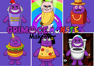 Grimace Monster MakeOver ASMR Screenshot 2
