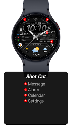 SamWatch AD Hybrid Weather Screenshot 2