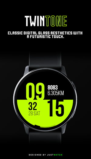TwinTone WatchFace Screenshot 0