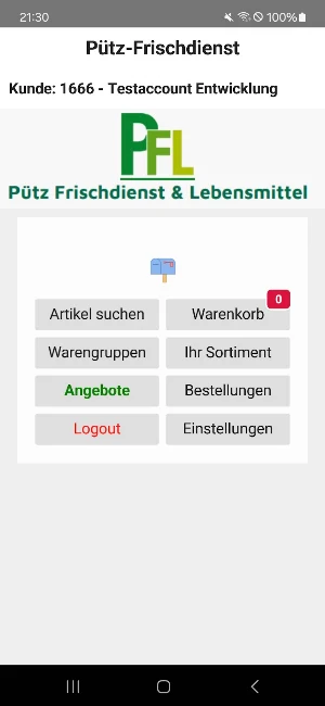 Pütz-Frischdienst Screenshot 0