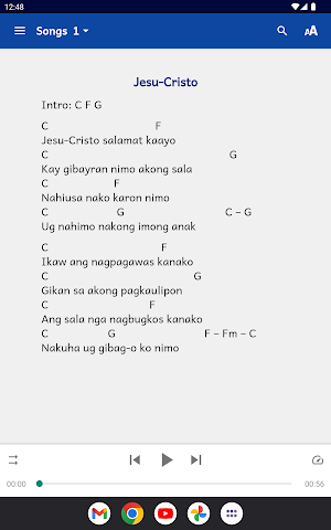 Cebuano Songbook Screenshot 2