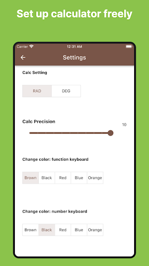 handy scientific calculator Screenshot 1