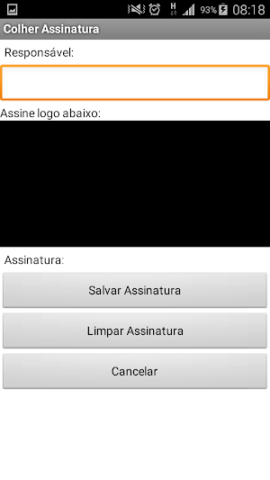 Controle de Rotas Screenshot 1