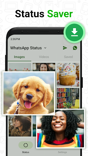 Status Saver: Video Downloader Screenshot 0