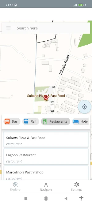 Lagos Nigeria Offline Map Screenshot 0