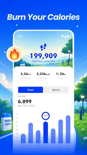 Health Pedometer Screenshot 1