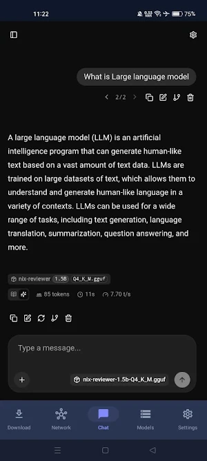 LLM Hoster Screenshot 3