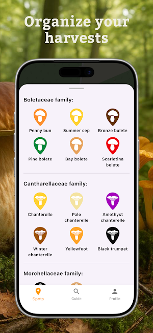 Pickfungi - Mushroom Maps Screenshot 1