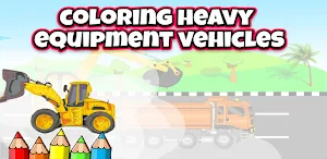 coloring construction vehicles Screenshot 0