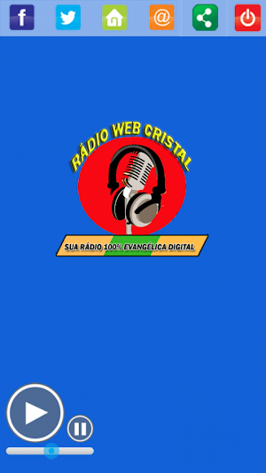 Rádio Web Cristal Online Screenshot 0