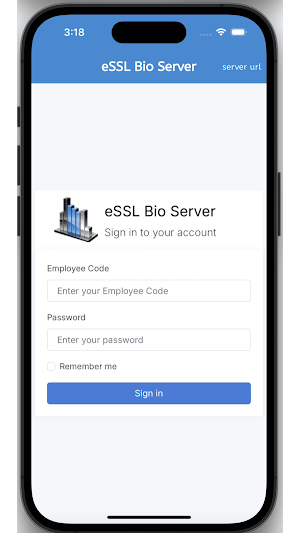 eSSL BioServer Screenshot 1