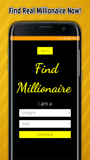 Adult Dating, Find Millionaire Screenshot 0