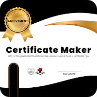 Real Certificate Maker App