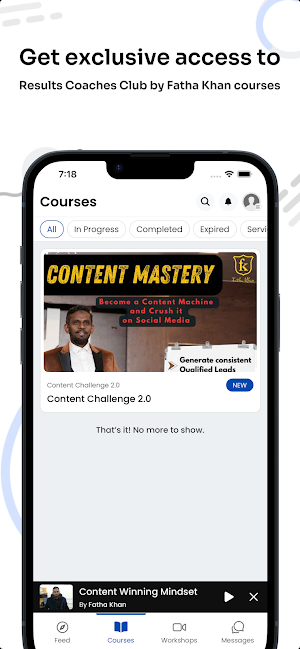 Results Coaches Club by Fatha Screenshot 2