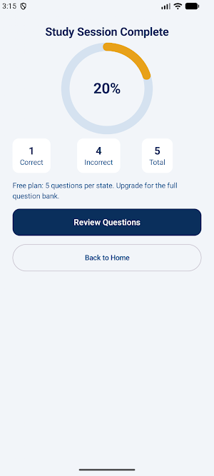 CDL Prep Practice Test 2026 Screenshot 2