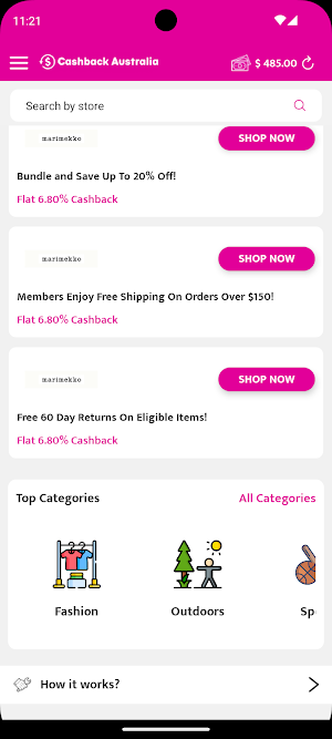 Cashback Au Screenshot 2