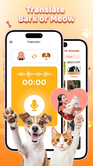 Dog & Cat: Pet Translator App Screenshot 1
