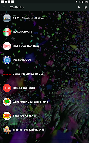 70s Music Radio Stations Screenshot 0