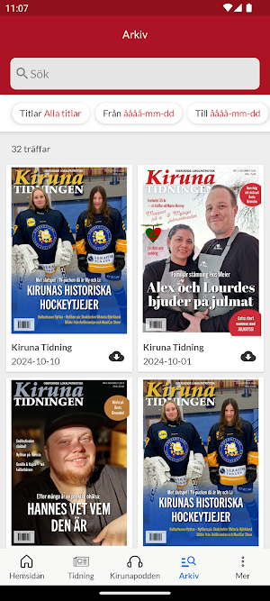 Kiruna-Tidningen Screenshot 1