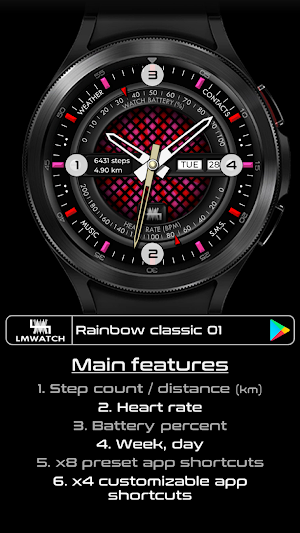 LMwatch rainbow classic 01 Screenshot 1