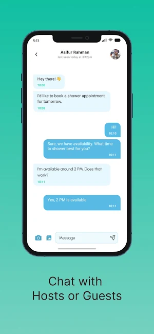 Shower Share Screenshot 1