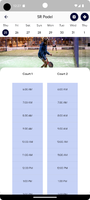 SR Padel Screenshot 2