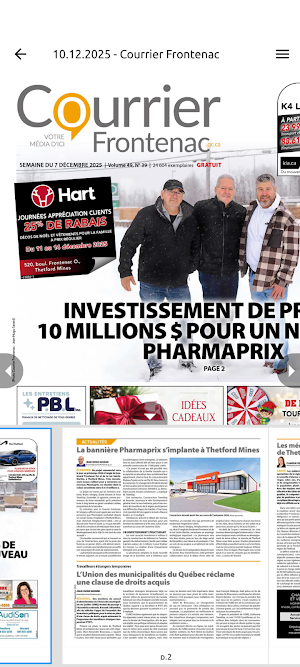 Courrier Frontenac Screenshot 3