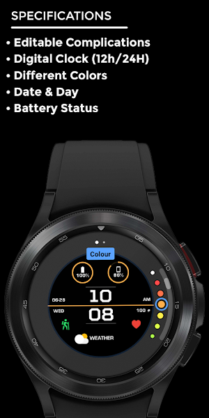 Night Beam - watch face Screenshot 3