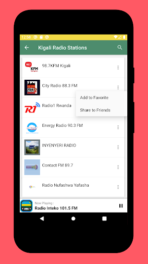 Radio Rwanda + Radio Rwanda FM - Stations Online Screenshot 1