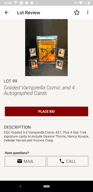 Black Belt Auctions Screenshot 2