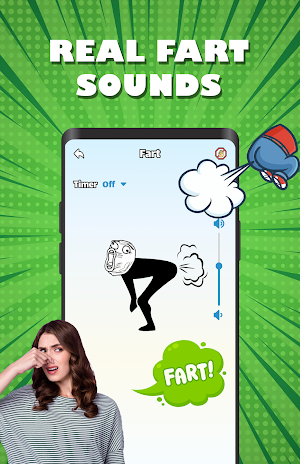 Prank sound: Hair Cut & Fart Screenshot 3