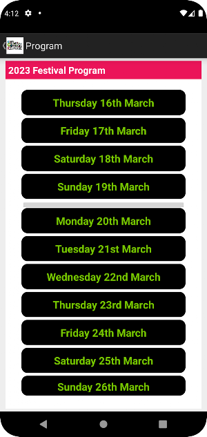Canberra Comedy Festival Screenshot 1