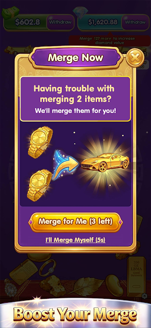 Gold Merge Mania Screenshot 2