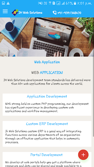 JH Web Solutions Screenshot 1