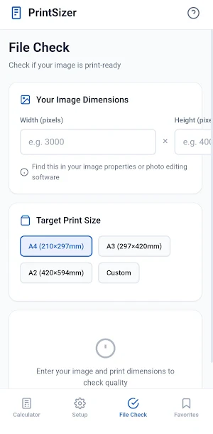 PrintSizer Screenshot 2