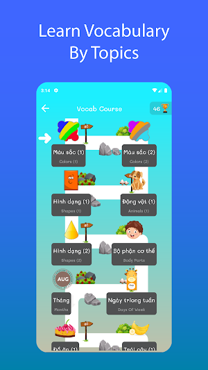 Vietnamese For Kids & Beginner Screenshot 2