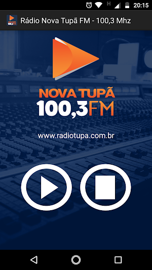 Rádio Nova Tupã FM - 100,3 Mhz Screenshot 0