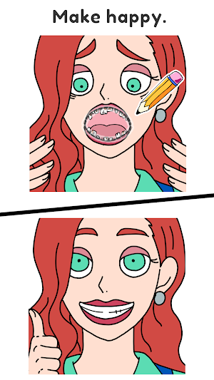 Draw Happy Salon : Fun Game Screenshot 1