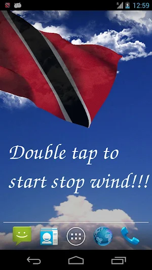 Trinidad & Tobago Flag Live Wallpaper Screenshot 0