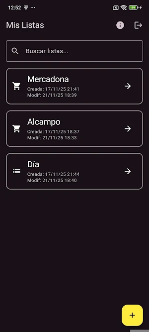 ComprApp Screenshot 1