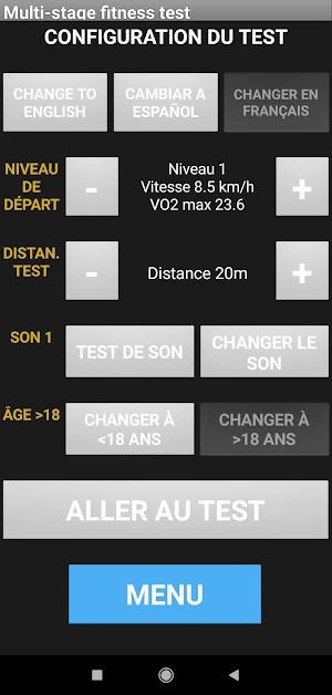 Beep Test Leger Running FREE Screenshot 3