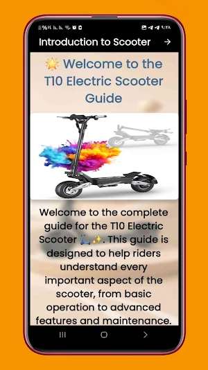 t10 electric scooter guide Screenshot 2