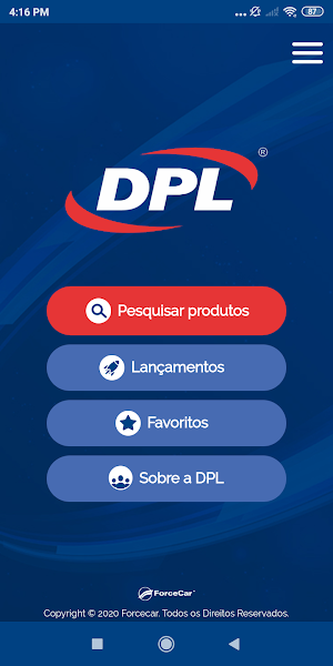 DPL - Catálogo Screenshot 0