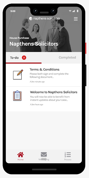 Napthens Solicitors Screenshot 0