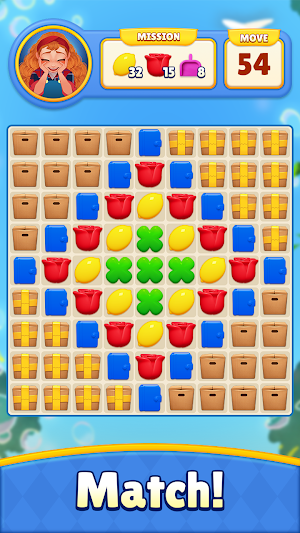 SunnyMatch: Renovate & Collect Screenshot 0