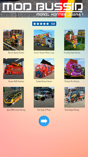 Mod Bussid Mobil Kontes Juara 1 Screenshot 1