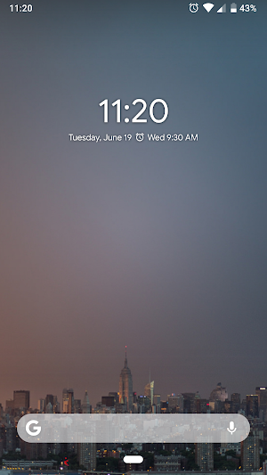 Digital Clock Widget Screenshot 1