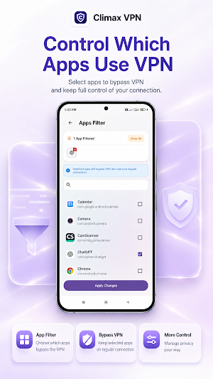 Climax VPN: Fast & Secure Screenshot 2
