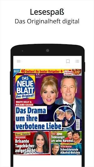 Das Neue Blatt ePaper — Adel, Promis & Rätsel Screenshot 0
